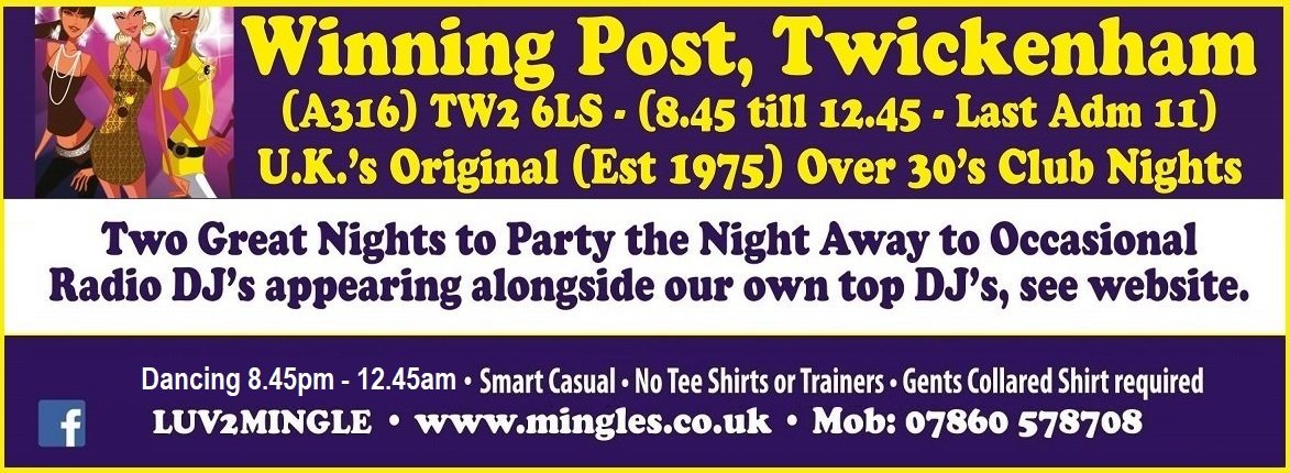 Mingles Over 30s nights Twickenham
