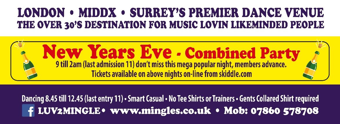 Mingles Over 30s nights Twickenham